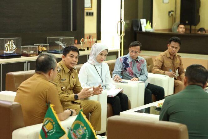 
 Andi Rudi Latif Dukung Penuh Pembangunan Mako Yon TP
