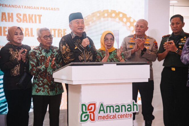 
 Fasilitas Canggih Rumah Sakit Amanah Medical Center, Gubernur H. Muhidin : Jadi Contoh Pengusaha Lainnya