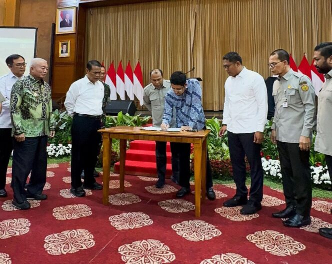 
 Gubernur H.Muhidin Komitmen Sukseskan Swasembada Pangan, Kalsel Siap Cetak 30.000 Ha Sawah