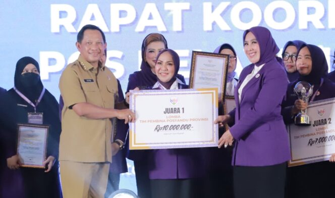
 Kalsel Raih Juara 1 Lomba TP Posyandu Provinsi Tingkat Nasional 2025