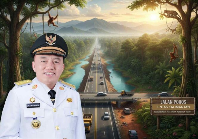 
 Pemprov Kalsel Matangkan Rencana Jalan Poros Lintas Tengah Kalimantan, Target Fisik Dimulai 2027