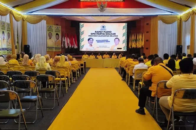 
 Konsolidasi Perdana DPD Golkar Kalsel, Hasnuryadi Targetkan Kemenangan di 2029