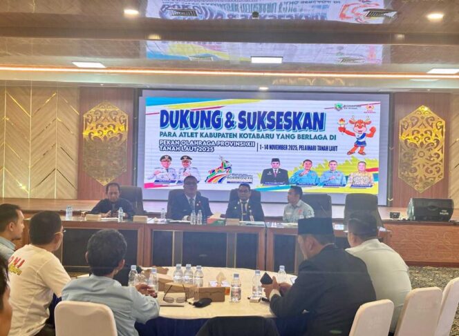 
 Kotabaru Fokus Matangkan Persiapan PORPROV XII Kalsel 2025