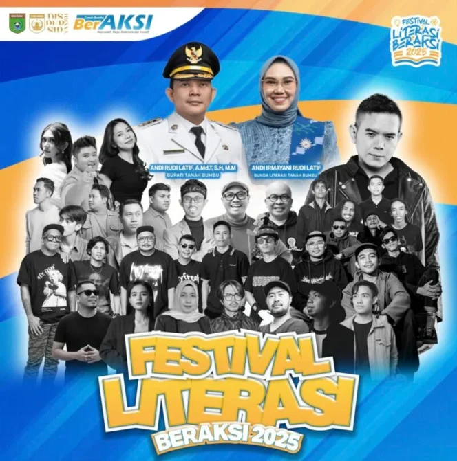 
 Festival Literasi Beraksi 2025 Hidupkan Semangat Baca-Tulis di Tanah Bumbu
