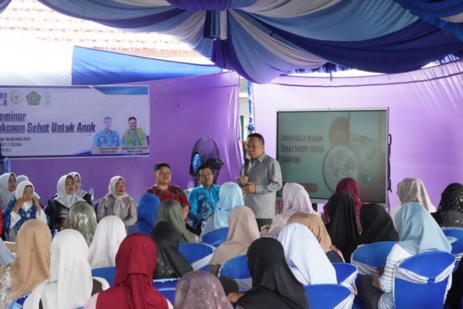 
 Edukasi Gizi Seimbang, H. Sudian Noor Gelar Seminar Kreasi Masakan Sehat untuk Anak