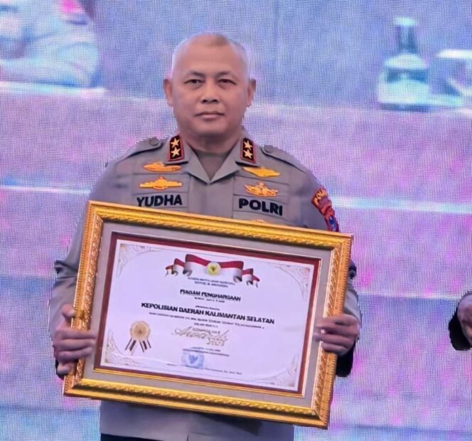 
 Polda Kalsel Raih Kompolnas Awards 2025 Sebagai Polda Kelompok B Terbaik