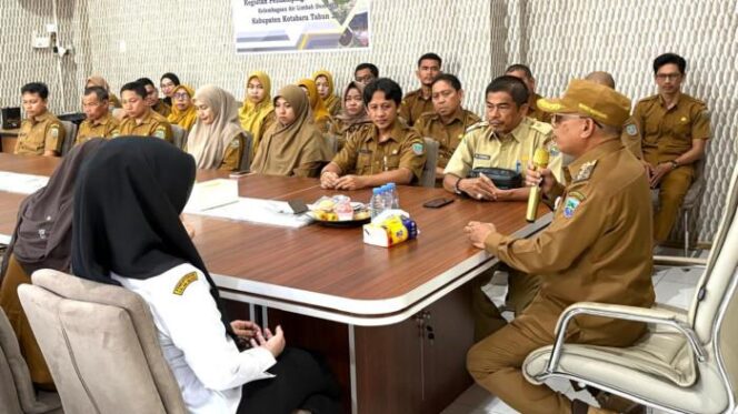 
 Bupati Kotabaru Tinjau Disdikbud dan PUPR, Dorong Peningkatan Kinerja dan Infrastruktur