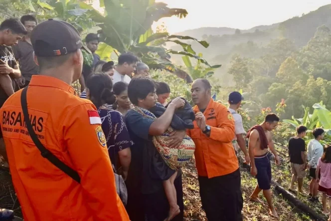 
 Balita Hilang di Loksado Ditemukan Selamat Setelah Dua Hari Pencarian
