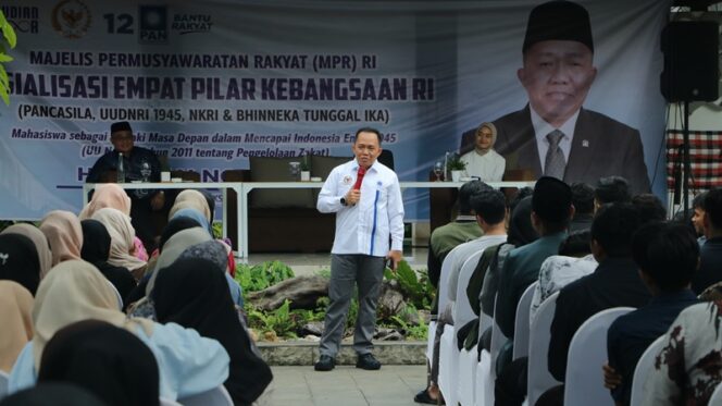 
 Dialog Empat Pilar, H. Sudian Noor Ajak Mahasiswa Diskusi Zakat dan Ekonomi Rakyat