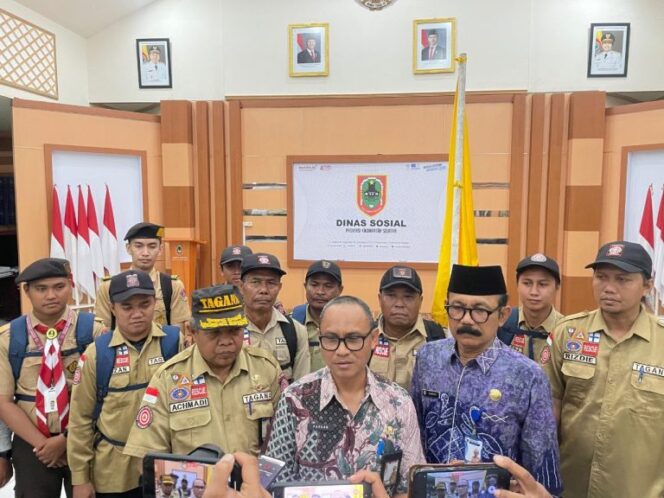 
 Pemprov Kalsel Kirim 9 Tagana dan Satgas Pramuka Peduli ke Sumatera Barat