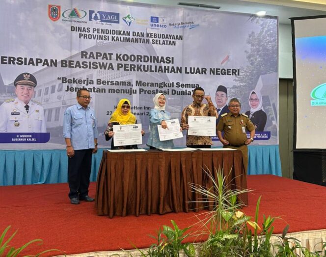 
 Disdikbud Kalsel Siapkan Program Beasiswa Kuliah ke Singapura dan China