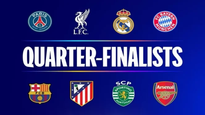 
 Delapan Tim Pastikan Tiket Perempat Final Liga Champions 2025/2026