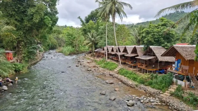 
 Wisata Loksado Ramai Saat Libur Lebaran, Penginapan Dipenuhi Wisatawan