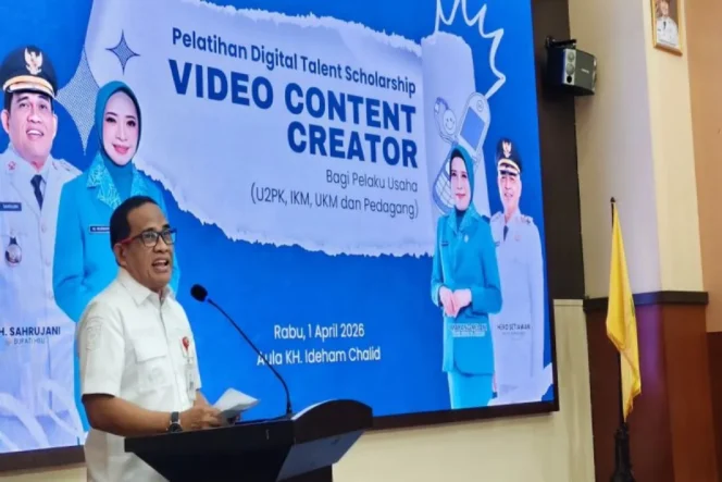 
 Genjot Ekonomi Daerah, HSU Bekali UMKM Skill Konten Digital