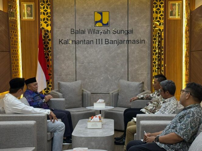 
 Kunjungi BWS Kalimantan III, Sudian Noor Dorong Akses Air untuk Rakyat dan Pertanian