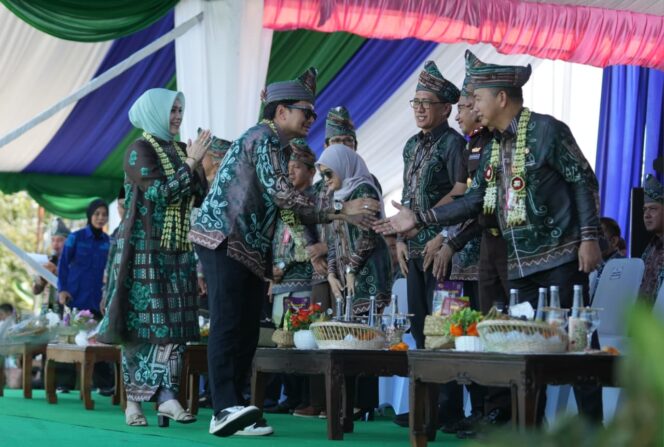 
 Meriah, Hasnuryadi Sulaiman Hadiri Puncak Hari Jadi ke-23 Kabupaten Balangan