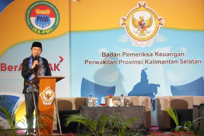 
 Pengukuhan IKA PMII Kalsel; Wagub Kalsel Hasnuryadi Ajak Alumni Berkontribusi Untuk Pembangunan Banua