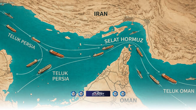 
 Iran Buka Akses Terbatas Selat Hormuz Selama Dua Pekan Usai Gencatan Senjata