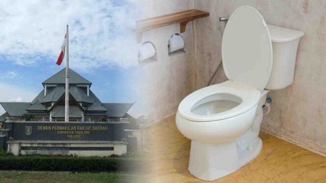 
 Heboh Anggaran Toilet DPRD Tabalong Tembus Rp1,5 Miliar