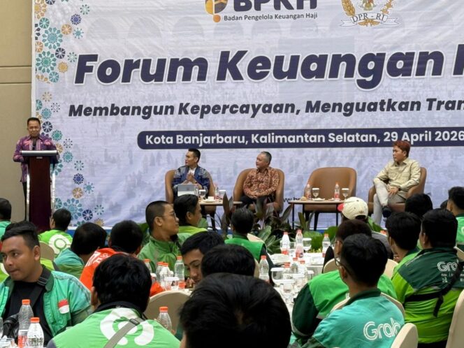 
 Di Tengah Aksi Demo Nasional Ojol, Sudian Noor Serap Aspirasi Ojol di Kalsel