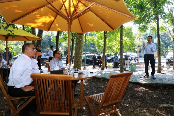 
 Cafe Forester Resmi di Buka di Taman Hutan Hujan Tropis di Kawasan Perkantoran Pemprov Kalsel