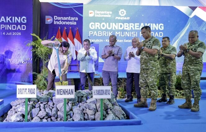 
 Pabrik Munisi PT Pindad Mulai Dibangun di Batulicin
