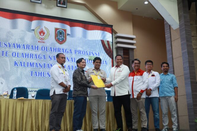 
 Wagub Hasnuryadi Sulaiman Terpilih Sebagai Ketua KONI Kalsel 2026-2030