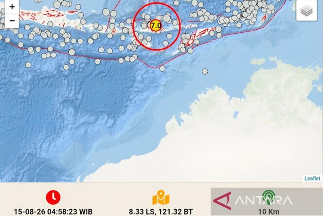 
 Peringatan Dini Tsunami NTT Dinyatakan Berakhir