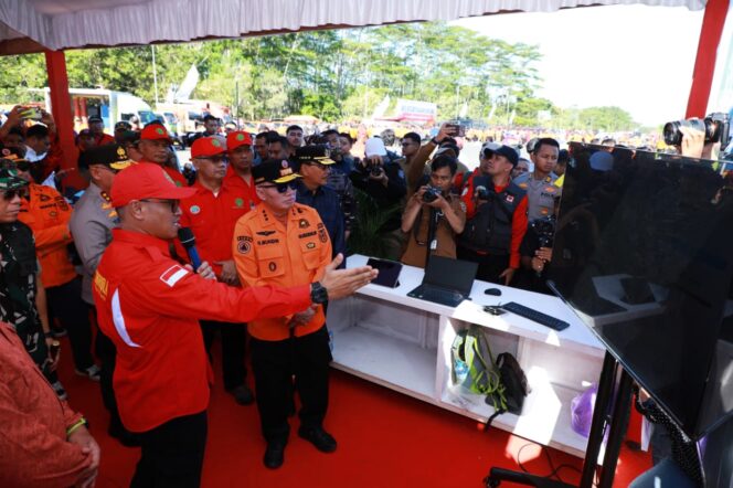 
 Gubernur Muhidin Hadiri Apel Kesiapsiagaan Bencana Karhutla