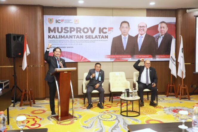 
 Wagub  Hasnuryadi Sulaiman Hadiri Musprov ICF Kalsel