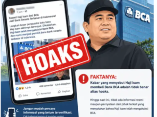 Ilustrasi---Kabar fitnah alias hoaks kembali menyerang pengusaha Haji Isam yang dikabarkan bakal mengakuisisi BCA.