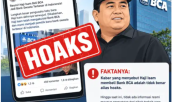Ilustrasi---Kabar fitnah alias hoaks kembali menyerang pengusaha Haji Isam yang dikabarkan bakal mengakuisisi BCA.