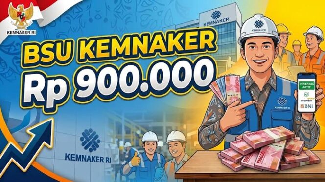 
 BSU Kemnaker Rp 900.000 untuk Siapa? Cek Syaratnya!